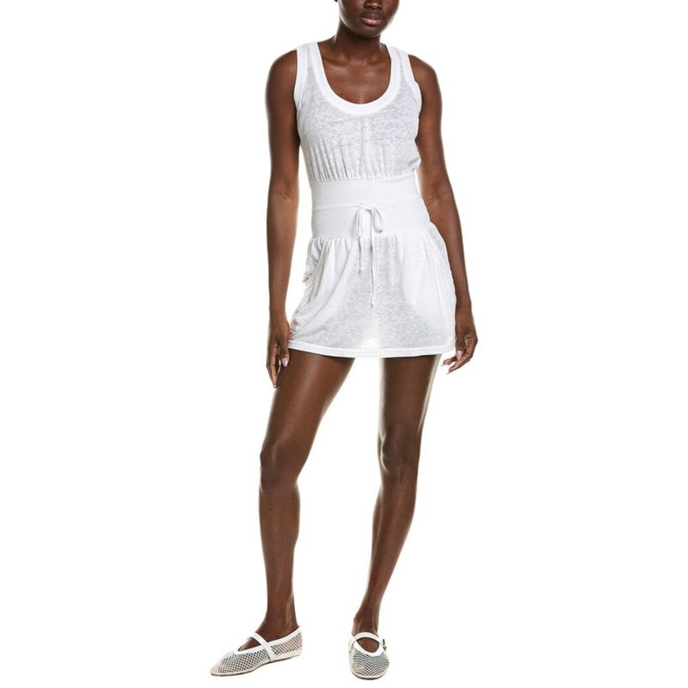 Becca By Rebecca Virtue Womens  Beachdate Scoop Neck Dress, White